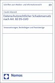 Datenschutzrechtlicher Schadensersatz nach Art. 82 DS-GVO (eBook, PDF)