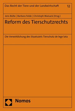 Reform des Tierschutzrechts (eBook, PDF)