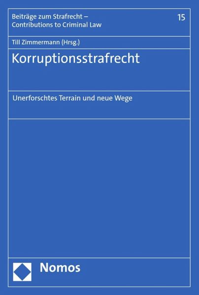Korruptionsstrafrecht (eBook, PDF)