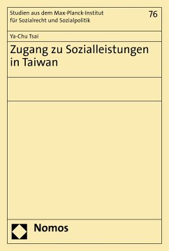 Zugang zu Sozialleistungen in Taiwan (eBook, PDF) - Tsai, Ya-Chu