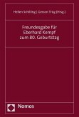 Freundesgabe für Eberhard Kempf zum 80. Geburtstag (eBook, PDF)