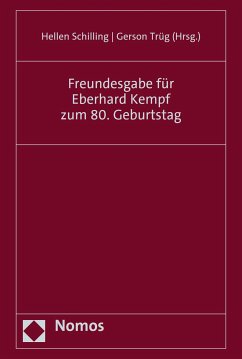 Freundesgabe für Eberhard Kempf zum 80. Geburtstag (eBook, PDF)