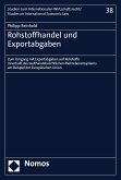 Rohstoffhandel und Exportabgaben (eBook, PDF)