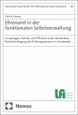 Ehrenamt in der funktionalen Selbstverwaltung (eBook, PDF)