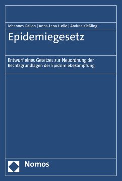 Epidemiegesetz (eBook, PDF) - Gallon, Johannes; Hollo, Anna-Lena; Kießling, Andrea