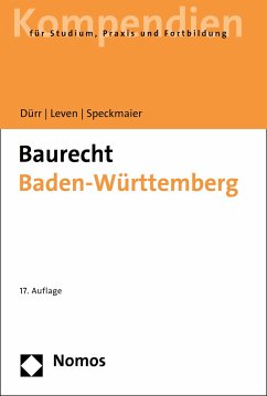 Baurecht Baden-Württemberg (eBook, PDF) - Dürr, Hansjochen; Leven, Dagmar; Speckmaier, Sabine