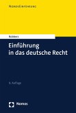 Einführung in das deutsche Recht (eBook, PDF)