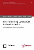 Resozialisierung, Opferschutz, Restorative Justice (eBook, PDF)