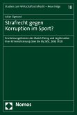 Strafrecht gegen Korruption im Sport? (eBook, PDF)