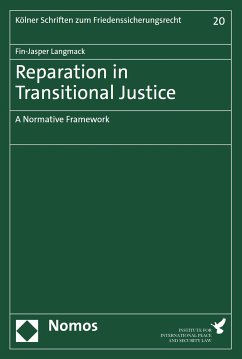 Reparation in Transitional Justice (eBook, PDF) - Langmack, Fin-Jasper