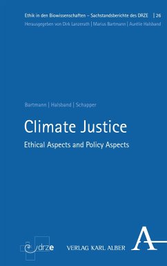 Climate Justice (eBook, PDF) - Bartmann, Marius; Halsband, Aurélie; Schapper, Andrea
