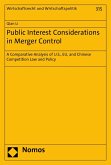 Public Interest Considerations in Merger Control (eBook, PDF)