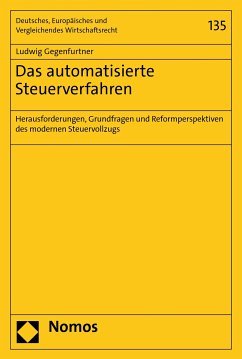 Das automatisierte Steuerverfahren (eBook, PDF) - Gegenfurtner, Ludwig