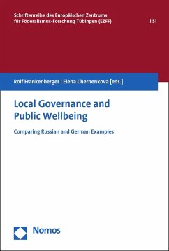 Cover Local Governance and Public Wellbeing (eBook, PDF)