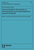 Sachunmittelbare Demokratie im internationalen und interdisziplinären Kontext 2013/2014 (eBook, PDF)