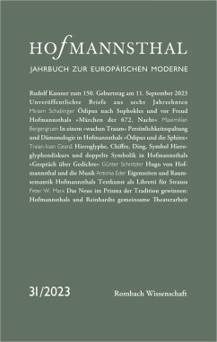 Hofmannsthal - Jahrbuch zur Europäischen Moderne (eBook, PDF)
