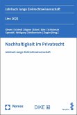 Nachhaltigkeit im Privatrecht (eBook, PDF)