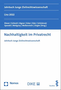 Nachhaltigkeit im Privatrecht (eBook, PDF)