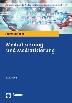 Cover Medialisierung und Mediatisierung (eBook, PDF)
