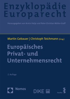 Europäisches Privat- und Unternehmensrecht (eBook, PDF)