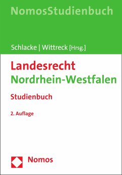 Landesrecht Nordrhein-Westfalen (eBook, PDF) - Schlacke, Sabine; Wittreck, Fabian