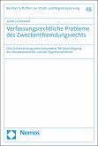 Verfassungsrechtliche Probleme des Zweckentfremdungsrechts (eBook, PDF)