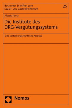 Cover Die Institute des DRG-Vergütungssystems (eBook, PDF)