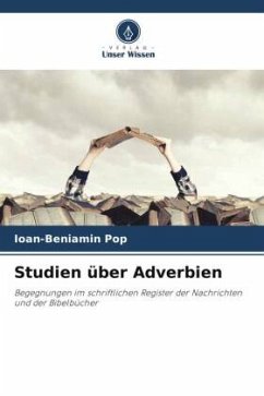 Studien über Adverbien - Pop, Ioan-Beniamin