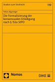 Die Formalisierung der konsensualen Erledigung nach § 153a StPO (eBook, PDF)