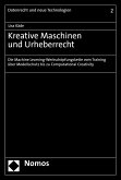 Kreative Maschinen und Urheberrecht (eBook, PDF)