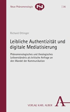 Cover Leibliche Authentizität und digitale Mediatisierung (eBook, PDF)