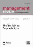 The 'Betrieb' as Corporate Actor (eBook, PDF)