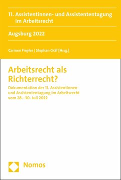 Arbeitsrecht als Richterrecht? (eBook, PDF)