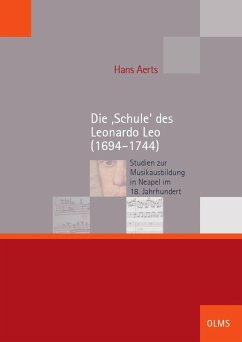 Die ,Schule' des Leonardo Leo (1694-1744) (eBook, PDF) - Aerts, Hans