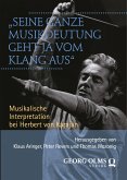 "Seine ganze Musikdeutung geht ja vom Klang aus" (eBook, PDF)
