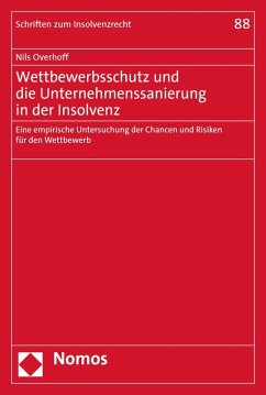 Wettbewerbsschutz und die Unternehmenssanierung in der Insolvenz (eBook, PDF) - Overhoff, Nils