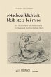 »Nachdenklichkeit bleib stets bei... - Bild 1