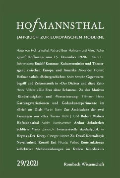 Hofmannsthal - Jahrbuch zur europäischen Moderne (eBook, PDF)