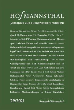 Hofmannsthal – Jahrbuch zur europäischen Moderne (eBook, PDF)