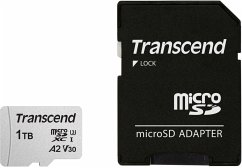 Transcend microSDXC 300S-A 1TB Class 10 UHS-I U3 V30 A2