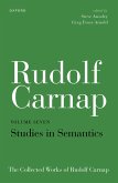 Rudolf Carnap: Studies in Semantics (eBook, ePUB)