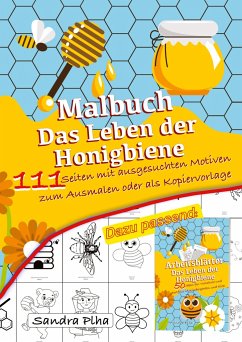 KitaFix Malbuch Das Leben der Honigbiene - Plha, Sandra