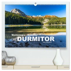 Montenegro - Welterbe Durmitor (hochwertiger Premium Wandkalender 2025 DIN A2 quer), Kunstdruck in Hochglanz - Calvendo;Schickert, Peter