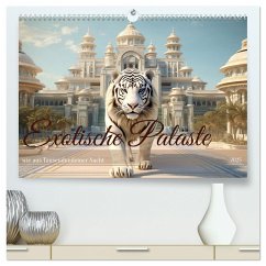 Exotische Paläste (hochwertiger Premium Wandkalender 2025 DIN A2 quer), Kunstdruck in Hochglanz