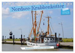 Nordsee-Krabbenkutter (Tischkalender 2025 DIN A5 quer), CALVENDO Monatskalender - Calvendo;Klünder, Günther