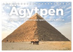 Ägypten - Einzigartige Bauten und spektakuläre Motive. (Tischkalender 2025 DIN A5 quer), CALVENDO Monatskalender - Calvendo;Scott, M.
