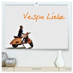 Vespa Liebe (hochwertiger Premium Wandkalender 2025 DIN A2 quer), Kunstdruck in Hochglanz - Calvendo;by insideportugal, (c)2022