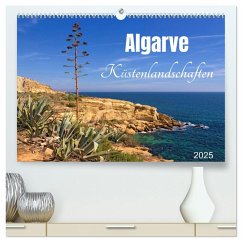 Algarve - Küstenlandschaften (hochwertiger Premium Wandkalender 2025 DIN A2 quer), Kunstdruck in Hochglanz