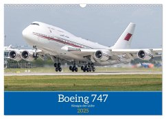 Boeing 747 Kalender (Wandkalender 2025 DIN A3 quer), CALVENDO Monatskalender - Calvendo;Brunner, Christoph