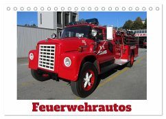 Feuerwehrautos (Tischkalender 2025 DIN A5 quer), CALVENDO Monatskalender - Calvendo;insideportugal